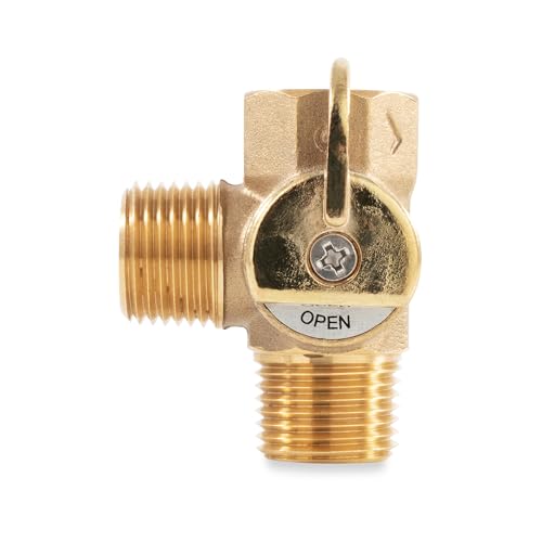 Camco 3-Way Valve Replacement for RV Winterization Water Heater by-Pass Kit - Heavy Duty Brass Construction - Provides Easy Non-Restricted Flow & Installs Easy (37463) - Image 3