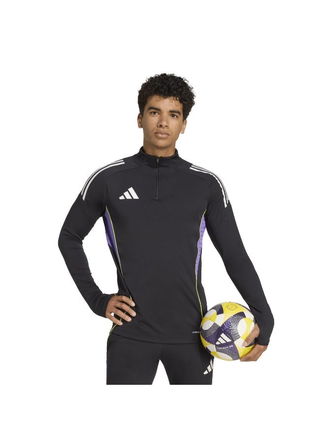 Adidas Tiro25C Tr Top Black Football Track Tops For Men XS - Image 4