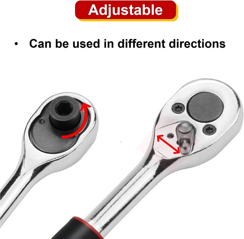 Sporthfish Hard Top Screws Door Removal Torx Set Tool Kit for Jeep Wrangler JK JL Rubicon Sahara - Red - Image 5