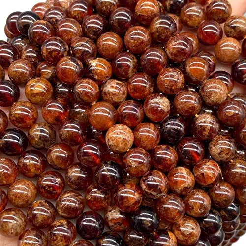 ABC GEMS USA ABCGEMS Peruvian Strawberry Calcite Beads AKA Orchid Calcite (Well-Defined Peach & Orange Hues - Consistent Color with Minimal Fading or Dull Areas) Smooth Round 10mm - Image 4