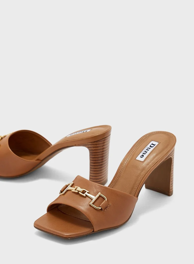 Dune LONDON June Mid Heel Sandals
