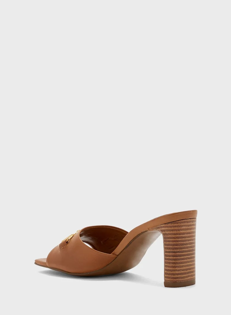 Dune LONDON June Mid Heel Sandals