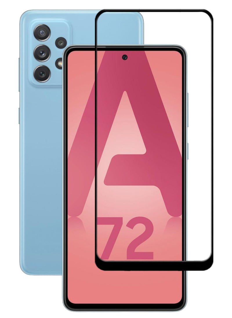 ACLIX Antistatic ESD Dustproof Premium Quality High Definition Tempered Glass Screen Protector Designed For Samsung Galaxy A72 - Image 1
