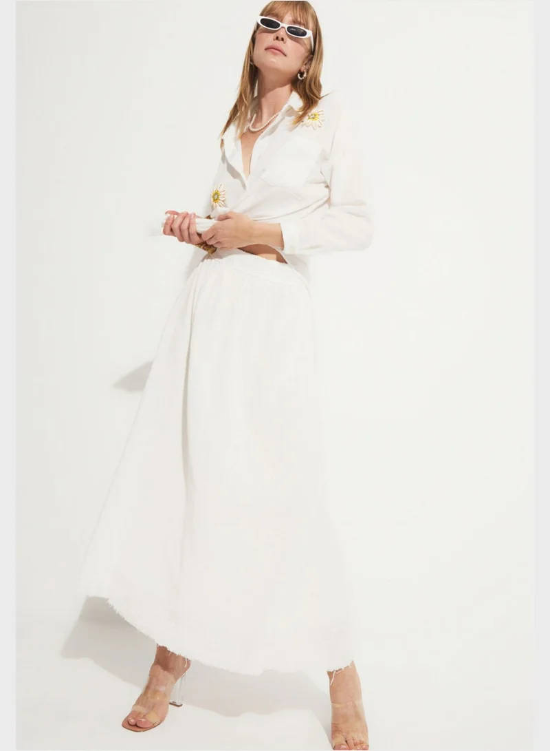 JUNE High Waist Skirt