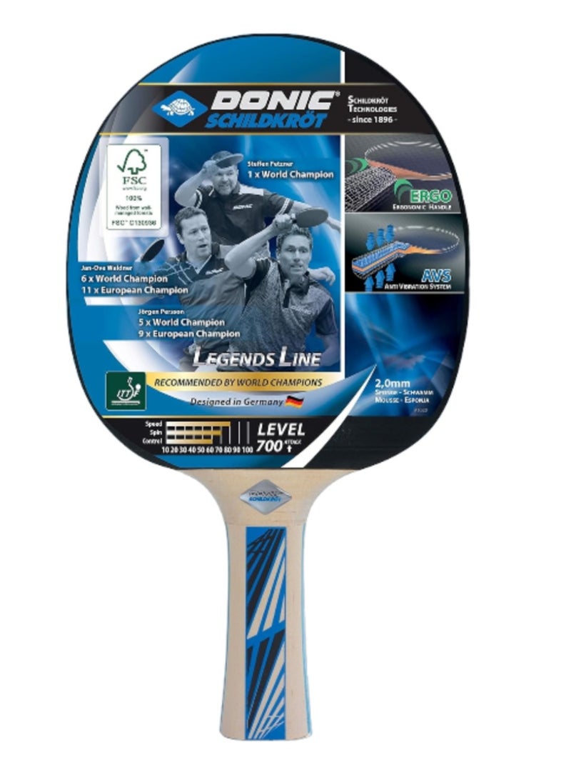 Donic Schildkrot DSK TT Bat LEGENDS 700