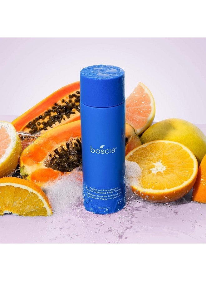 boscia Papaya & Pomegranate Enzyme Exfoliating Body Cleanser Vegan, Crueltyfree, Natural & Clean Skin Care Body Cleanser Gel For All Skin Types 8.4 Oz - Image 3