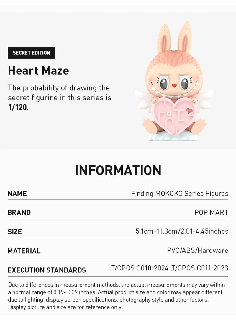 Pop Mart x Bobo & Coco POP MART Finding Mokoko Blind Box Figure Surprise Collectible Vinyl Figure | Discover a Mystery Character from the Mokoko Series | Great Gift for Anime & Toy Collectors | Authentic & Officially Licensed Pop Mart Merchandise - Image 2