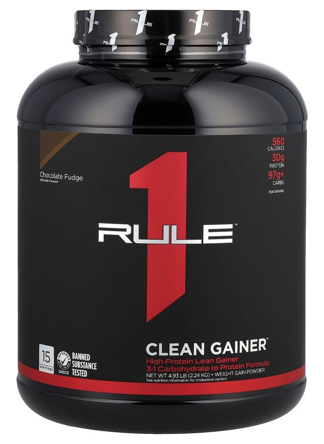 Clean Gainer™ Chocolate Fudge 4.93 lb (2.24 kg)