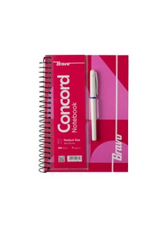 New Concord Notebook medium size 165x232mm - 7 Subjects - Pink - pzsku/Z24459DCABC584BE93DDAZ/45/_/1711822736/682282fd-5b17-458c-9251-96026cab1634