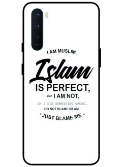 Protective Case Cover For OnePlus Nord Smart Series Printed Protective Case Cover for OnePlus Nord I Am Muslim Islam Is Perfect But I Am Not