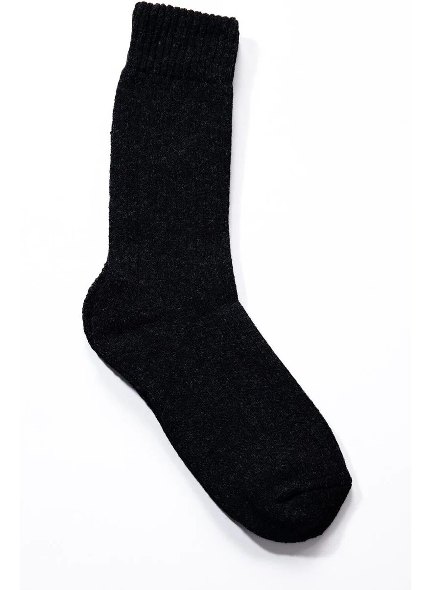 Tudors Men's Thick Winter Black Socks