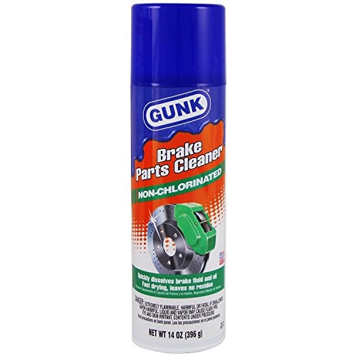 Gunk منظف الفرامل غير الكلوريني Gunk M715-12PK - 14 أونصة، (علبة من 12) - Image 1