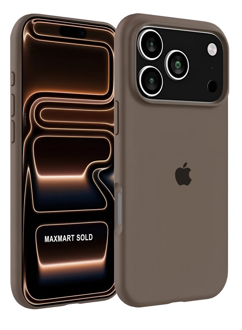 iPhone 17 Pro Max Case Liquid Silicone Silky Soft Touch Cover iPhone 17 Pro Max Full-Body Protection Anti-Scratch Shockproof Phone Case For iPhone 17 Pro Max 6.9-Inch - Image 1