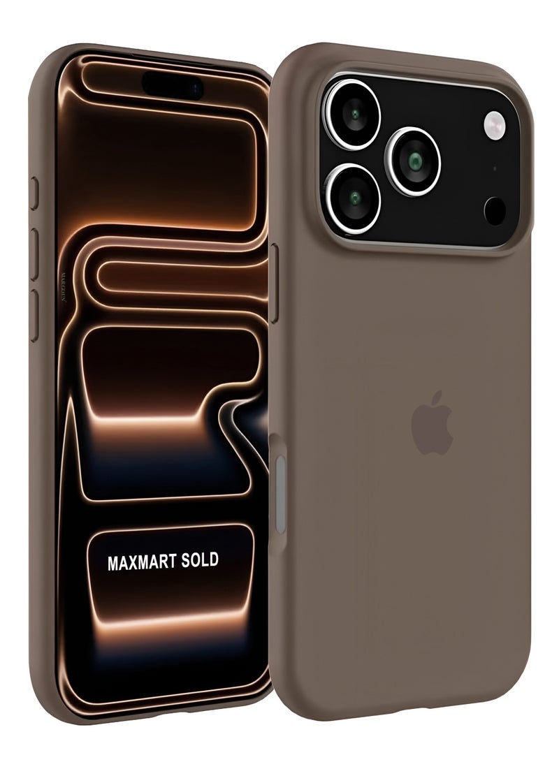 iPhone 17 Pro Max Case Liquid Silicone Silky Soft Touch Cover iPhone 17 Pro Max Full-Body Protection Anti-Scratch Shockproof Phone Case For iPhone 17 Pro Max 6.9-Inch - Image 1