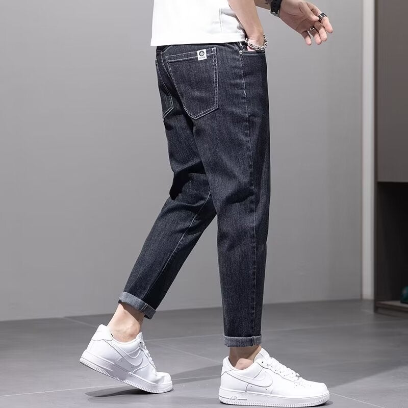 Unisex Classic Denim Jeans Loose Fit Daily Outdoor Wear - Image 2