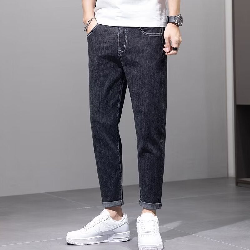 Unisex Classic Denim Jeans Loose Fit Daily Outdoor Wear - Image 4