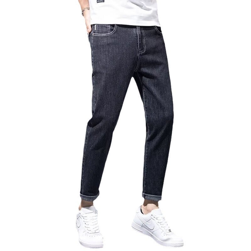 Unisex Classic Denim Jeans Loose Fit Daily Outdoor Wear - Image 5