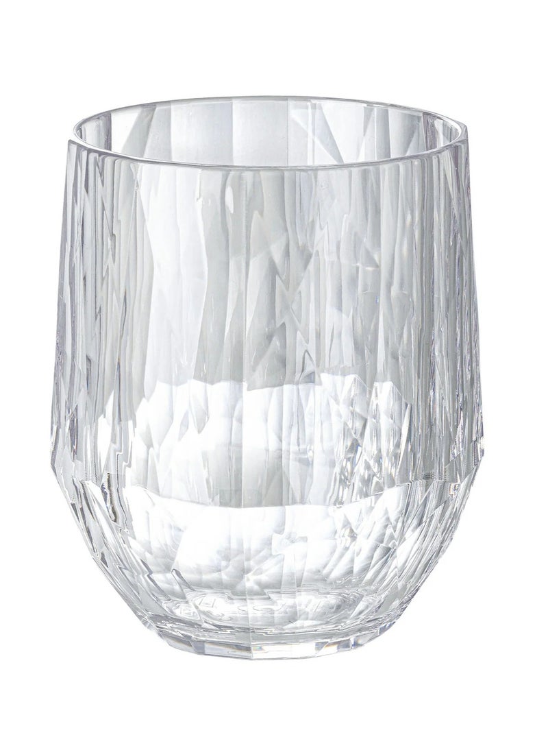 Koziol Wine Tumbler Glass Transparent Club No 23 200ml, Polycarbonate