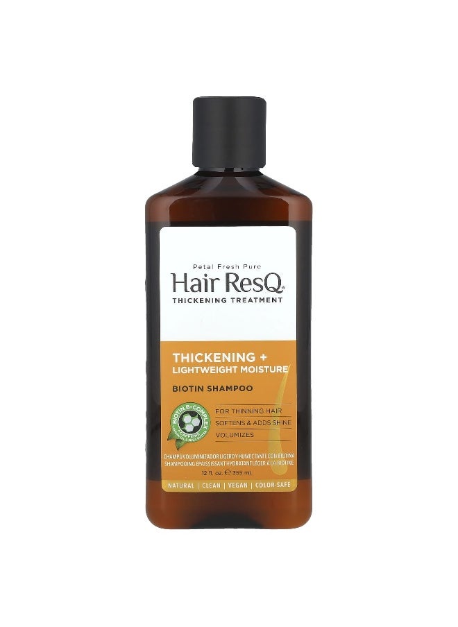 Petal fresh - Petal Fresh, Hair ResQ®, Biotin Shampoo, For Thinning Hair, 12 fl oz (355 ml) - Image 1
