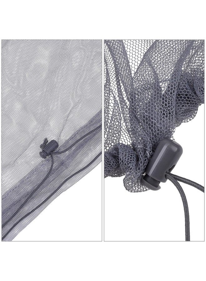 eBoot 2 Pack Head Net Face Mesh Head Cover for Outdoor Lovers Protect from Fly Screen Mosquito Gnat and Other Flies (Regular Size, Grey)  - Image 5
