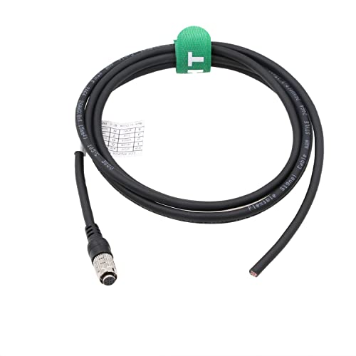HangTon Hirose 8 Pin Female to Open Cable Bare Wire for Allied Vision Guppy and Mako DAHENG Imaging CCD GIGE Industrial Camera HR257TP8S 3m - Image 1
