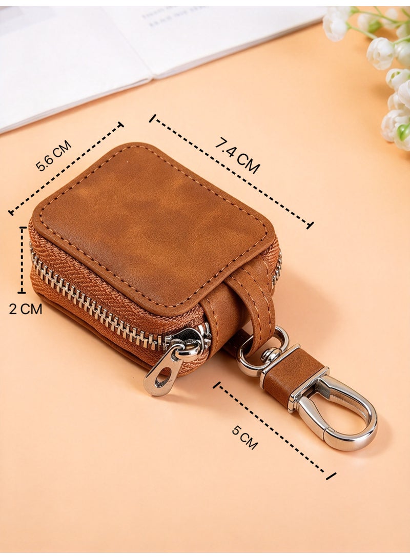 Applicable Wireless Headset Protective Case Zipper Key Case Coin Purse Multi-Functional Waist Bag Key Case - Image 3