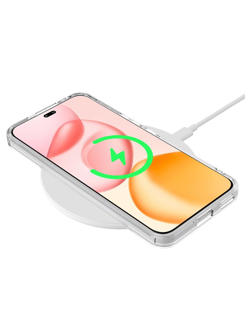 Techie Honor 400 5G Case with MagSafe – Slim, Anti-Yellowing Transparent Back Cover with Camera Lens Protection, Magnetic Holder Wireless Charging Compatible - Clear - Image 2