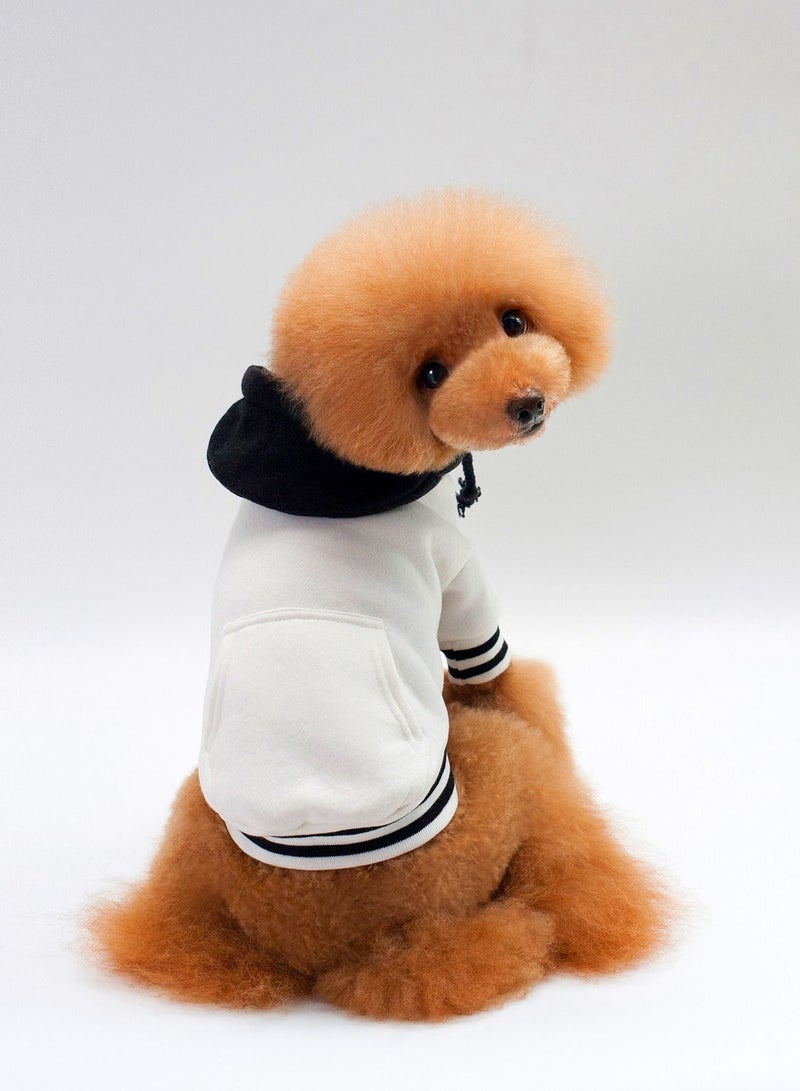 Loquat Pet dog hoodie with a hat Multicolour - Image 3