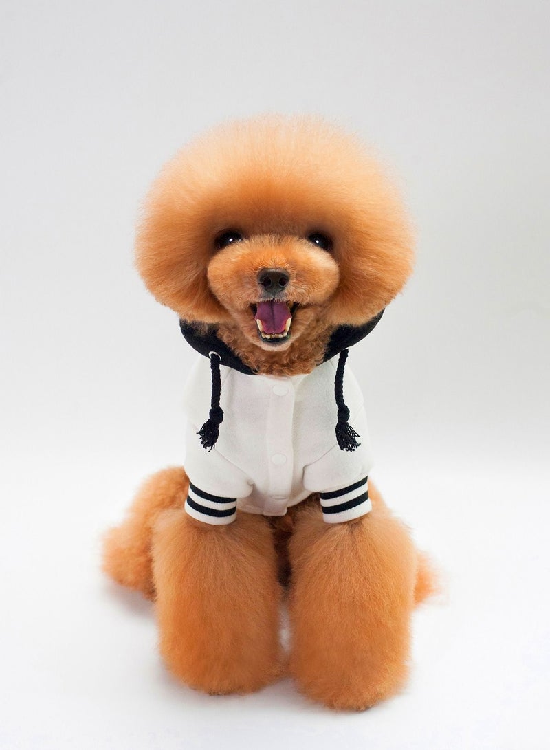 Loquat Pet dog hoodie with a hat Multicolour - Image 1