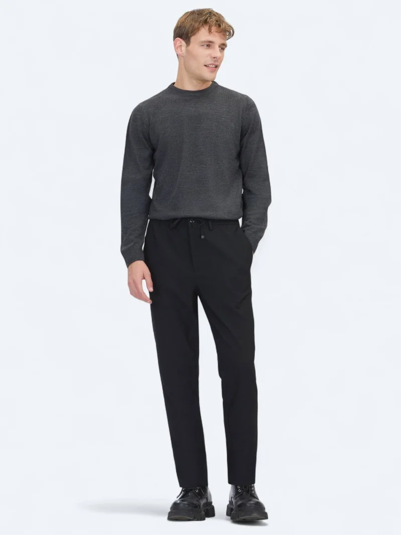 Kip Hard Coal Knitwear Sweatshirt