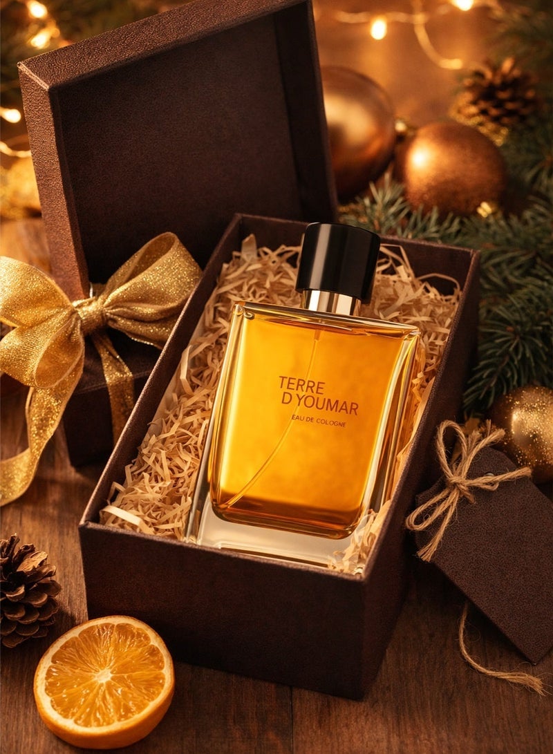 يومار تير دي يومار رقم 0096 عطر رجالي فاخر 100 مل – عطر منعش حار عطري وأرضي | أو دو كولون رجالي يدوم طويلاً - Image 5