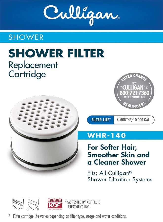 Culligan خرطوشة بديلة Culligan WHR-140 لرؤوس الدش المفلترة، متعددة - Image 4