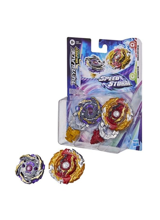 BeyBlade - Burst Surge Speedstorm World Spryzen S6 And Betromoth B6 Spinning Top Dual Pack 2 Battling Game Top Toy For Kids Ages 8 And Up - Image 1