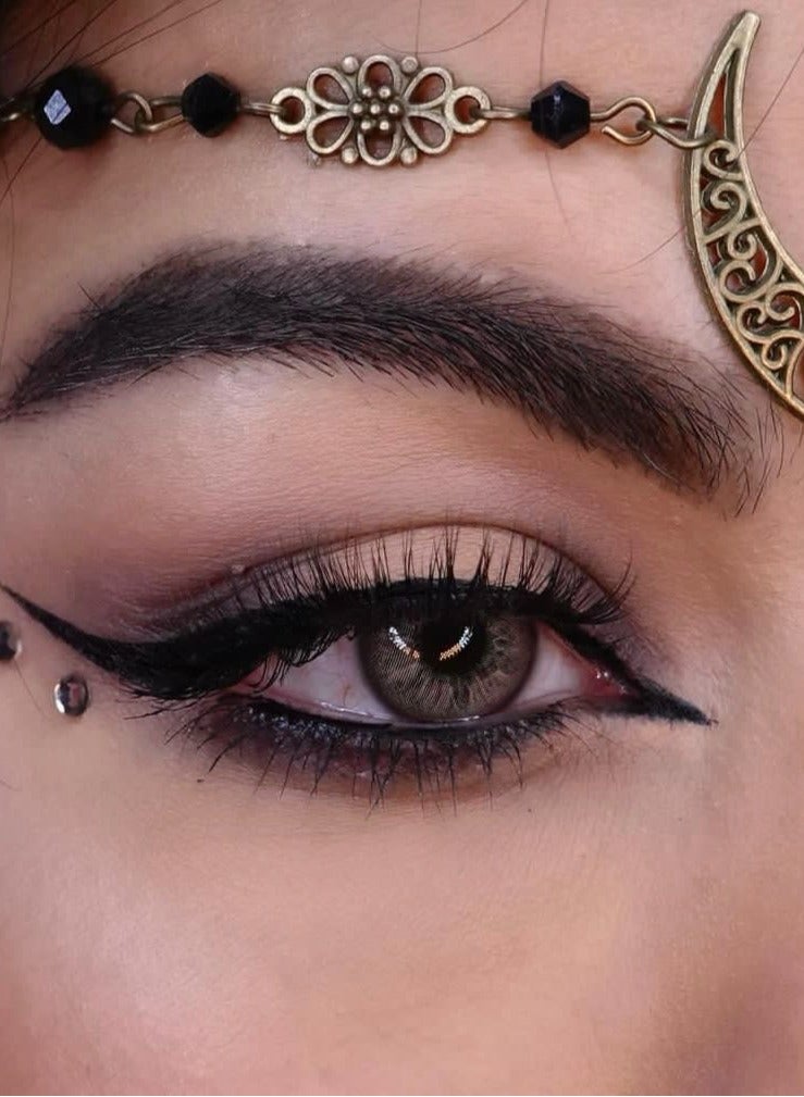 يونيبلينغ عدسات لاصقة ملونة سنوية كراشي الرمادي - Image 1