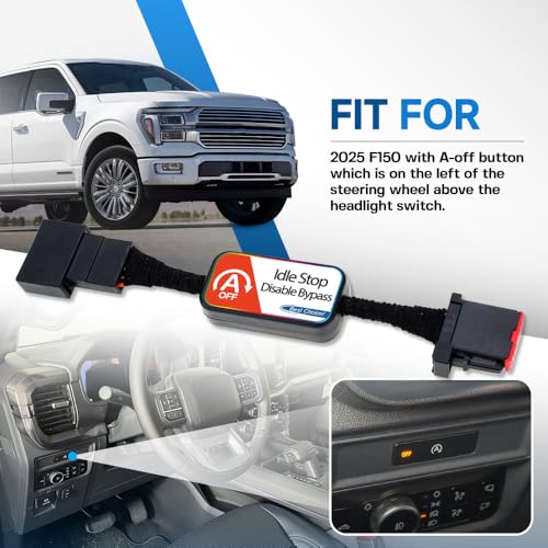 Mingrui test Auto Start Stop Eliminator/Disable for 2025 F'ord F150 ESS Engine Auto Stop Disabler Error Free Stop-Start Bypass Device Cable - Image 2