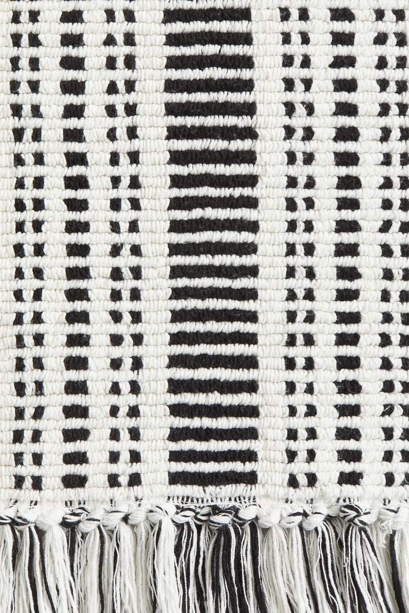 H&M Fringed cotton bath mat