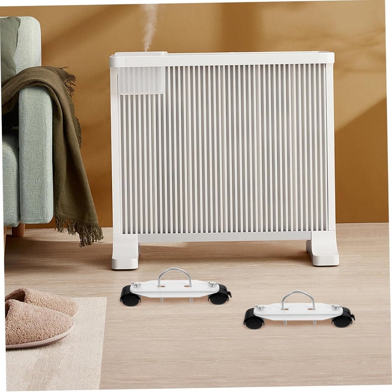 Universal Replacement Swivel Caster Wheels For Electric Radiator Heaters Mobile Base - Image 5