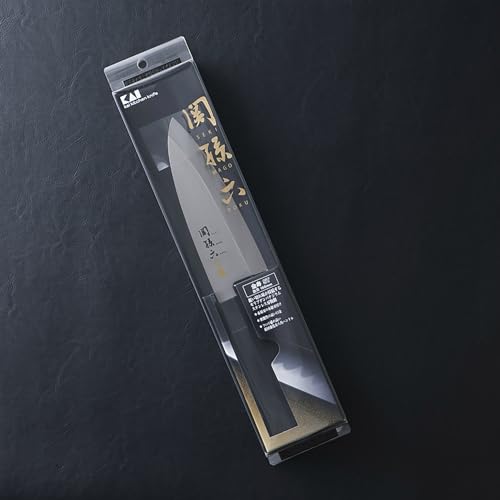 KAI سكين ديبا يابانية كاي سيكي ماجوروكو كينجو ST 165 مم (AK-1102) ، أسود - Image 5