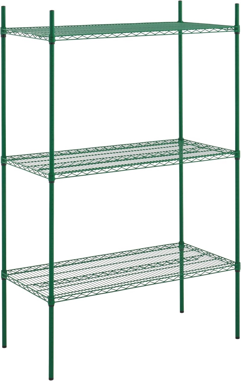 CenPro 24" x 60" Green Epoxy Finish Metal NSF Wire Shelf for Shelving Units and Storage, (30V-106) - Image 3