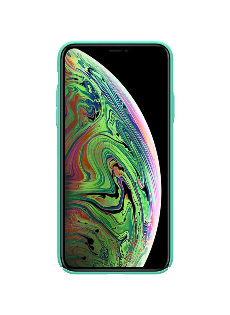 Nillkin Super Frosted Shield cover case for iphone 11 with logo cutout - mint green - Image 4