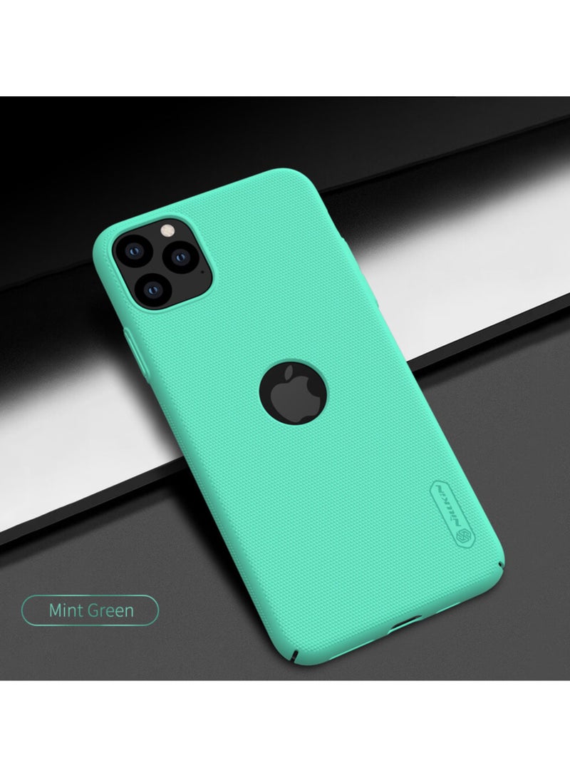 Nillkin Super Frosted Shield cover case for iphone 11 with logo cutout - mint green - Image 5