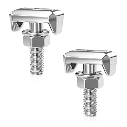 ZNDAW 2 PCS Battery Terminal Bolt Car Battery Terminal Bolts Nuts Kit Cable Extender TBolt Bolt Screw Kit Replacement Compatible with OEM 6X0915138 61128373946 64740 19116852 - Image 1