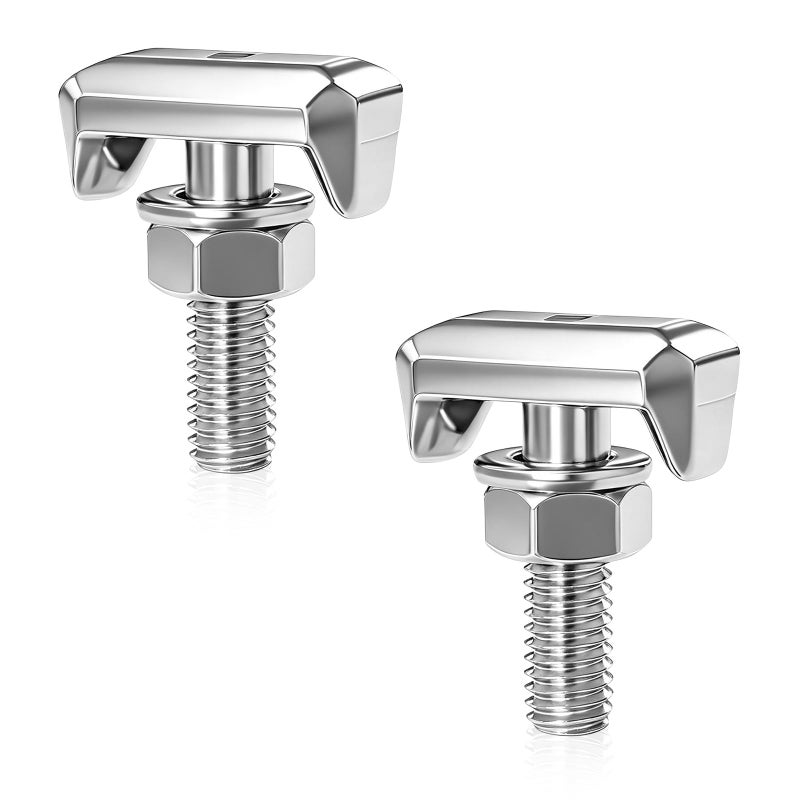 ZNDAW 2 PCS Battery Terminal Bolt Car Battery Terminal Bolts Nuts Kit Cable Extender TBolt Bolt Screw Kit Replacement Compatible with OEM 6X0915138 61128373946 64740 19116852 - Image 3