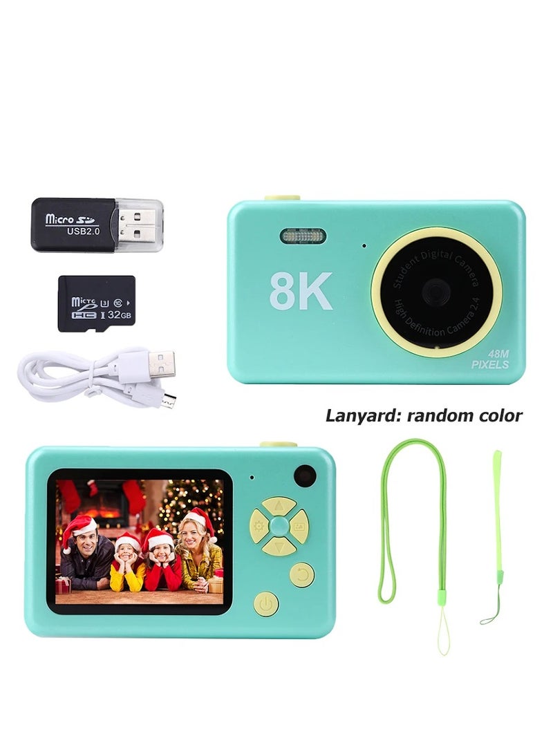 Generic 8K Rechargeable Mini Camera For Students Digital Camera For Kids Girls Boys  - Image 1