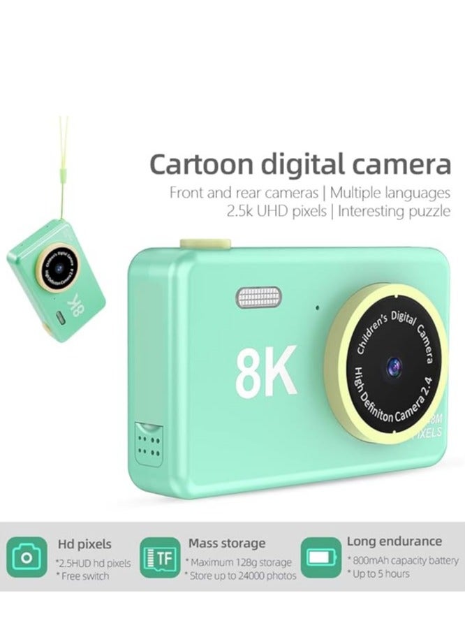 Generic 8K Rechargeable Mini Camera For Students Digital Camera For Kids Girls Boys  - Image 3