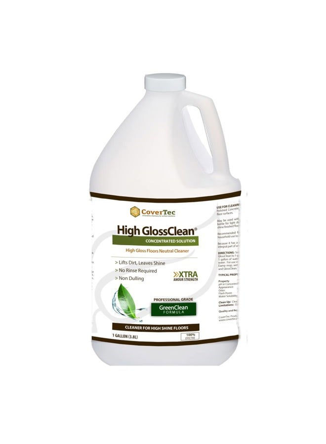 CoverTec GlossClean by CoverTec Neutral High Gloss Floor Cleaner (1 Gal - Prof Grade) - Image 1