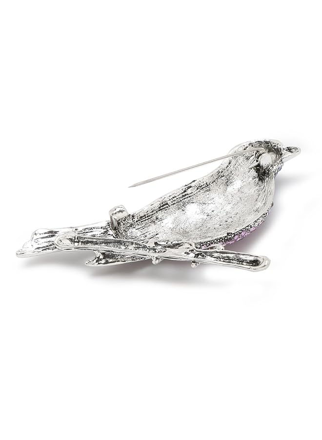 يو بيلا مجوهرات نسائية أنيقة مستوحاة من المشاهير بروش على شكل طائر للنساء والرجال والفتيات والأولاد - Image 4