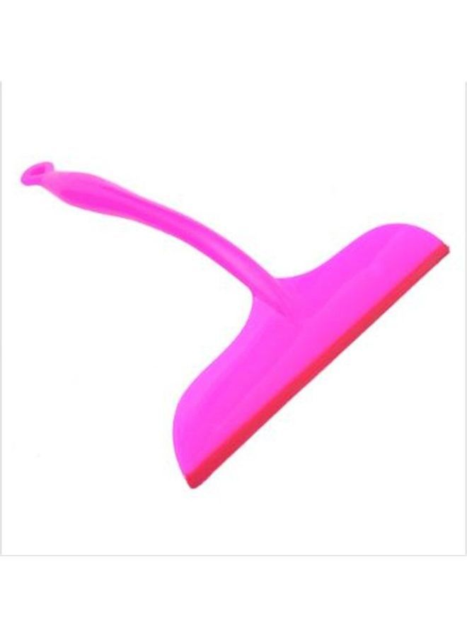NIBEMINENT Silicone Window Glass Cleaner Wiper Pink
