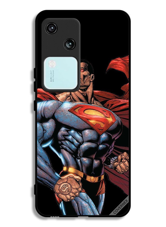 Covernex Vivo V30 5G Protective Case Cover Super Man - Image 1