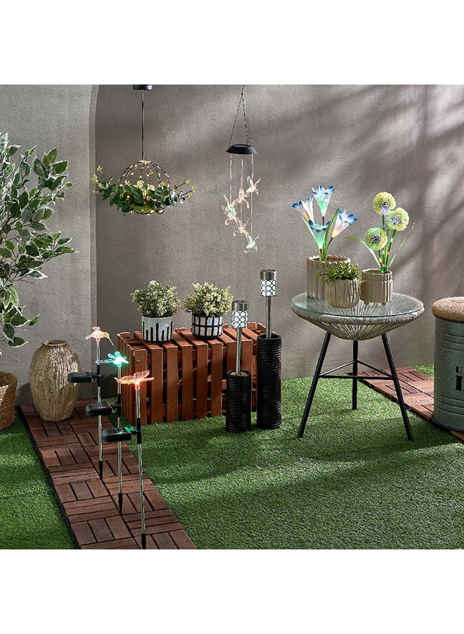 Home Box Lyn Solar Hanging Flower Pot with LED Lights 35 x 30 x 35 cm  - Image 5